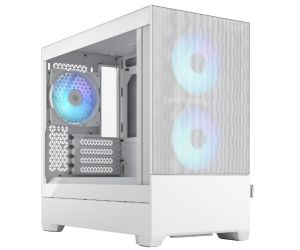 Fractal Design Pop Mini Air RGB Beyaz Temperli Cam Oyuncu Bilgisayar Kasası-FD-C-POR1M-01